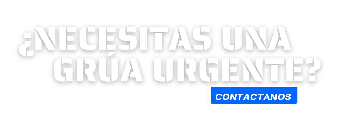 ¿Necesitas grúa urgente?